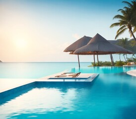 Obraz premium beach in maldives