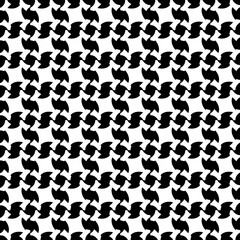 White background with black pattern. Seamless texture for fashion, textile design,  on wall paper, wrapping paper, fabrics and home decor. Simple repeat pattern.