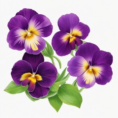 Fototapeta na wymiar purple and white flowers