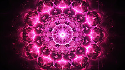 abstract purple fractal background