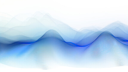 abstract blue wave background