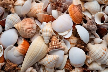 coastal seashells losing color