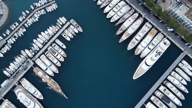 Boats yachts coast italy