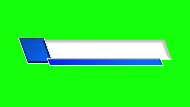 lower third 3d greensceen animated background name video footage editable breaking news interview with source, 4k digital platform blue