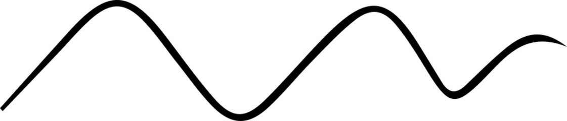 Design line element. Doodle hand draw