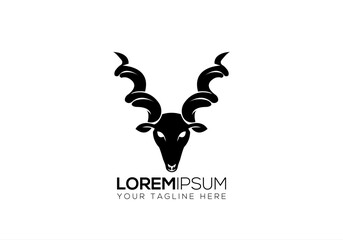 markhor logo, markhor, angry goat, wild goat, wildlife, horns, bighorns, ram, sheep goat