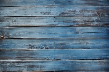 Obraz premium Vintage Style Blue Wooden Background