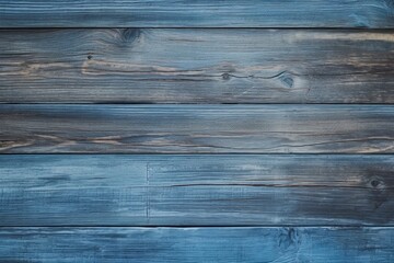 Vintage Style Blue Wooden Background