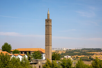 Turkey's Diyarbakir province. Hz. S&uuml;leyman mosque. It has preserved its historical structure for centuries. It is one of the important mosques in Islamic history.