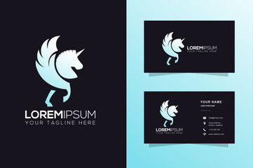 pegasus logo, pegasus, horse wings, flying horse, horse logos, unicorn logo, unicorn, logo template, template