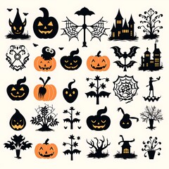 HALLOWEEN SVG Bundle, HALLOWEEN Clipart, Halloween Svg Files For Cricut