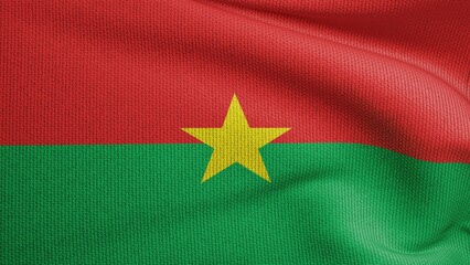 Burkina Faso Flag photo texture 