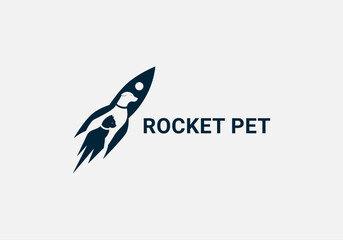 pet logo, pet care, vet logo, pet hospital, pet love, pet logos, veterinary logo, veterinary, pet, animal logo, hospital logo, rocket pet, pet rocket,  