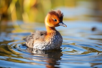 Little Grebe, Tachybaptus ruficollis.