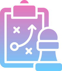 Business strategy icon