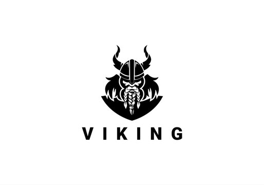 viking logo, vikings, barbarian, warrior logo, warriors, viking brothers, valhalla,  warrior man, 
