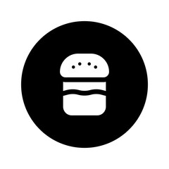 salt pepper circular glyph icon