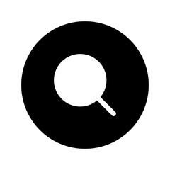 Fototapeta na wymiar search circular glyph icon