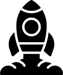 Rocket launch icon