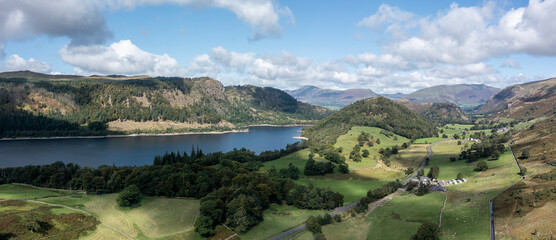 Thirlmere Skiddaw and Blencathra