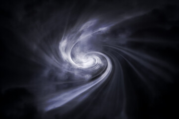 Eye of the hurricane 2, Illustration.