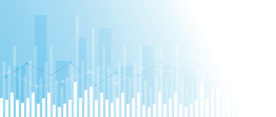 sfondo, grafici, economia, finanza, sfumatura gradiente