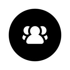 group circular glyph icon
