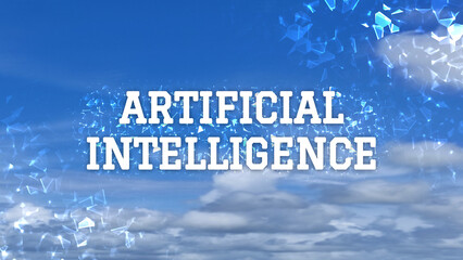 artificial intelligence neural networks,  data research, data science, and natural language processing power concept.