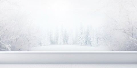 雪の景色　 - obrazy, fototapety, plakaty