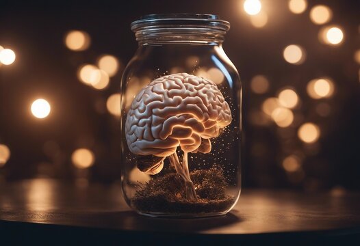 AI brain in a jar