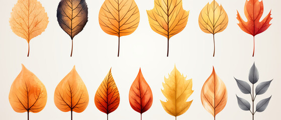 Herbstfarben für eine Herbst-Kampagne