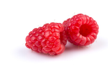 raspberry isolated on white background