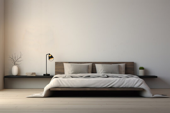 Modern bed room design for home and apartment.