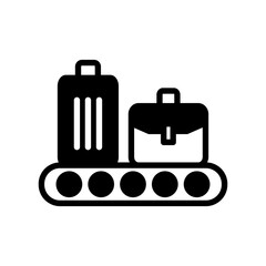 Baggage Claim Icon in vector. illustration