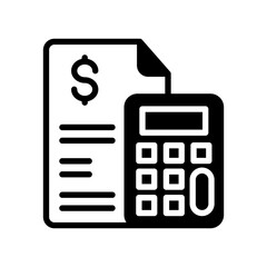 Price Calculation Icon in vector. illustration