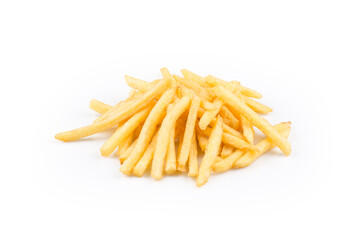 french fries isolated