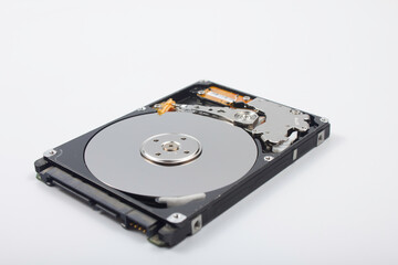 inside of a HDD hard drive