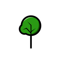 Tree icon vector