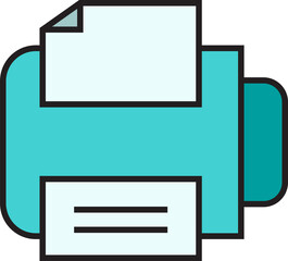 Printer Icon Illustration
