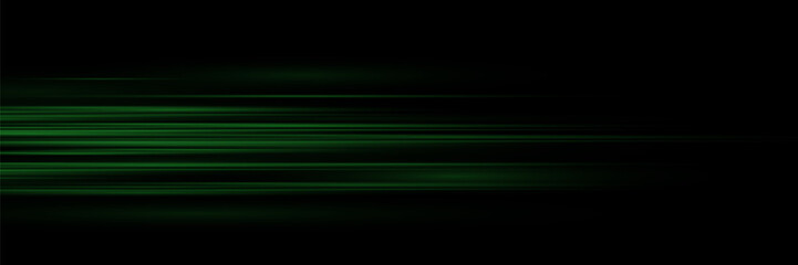 Beautiful flash of light and spark. Special effect, speed line. Magic moving fast laser beams, horizontal light beams.