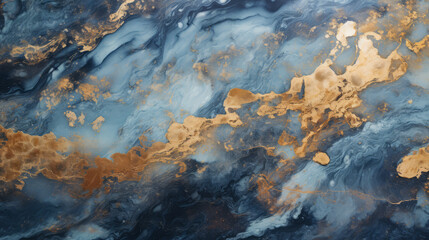 Bluish  grey and golden brown marble background, wall decor, marble design