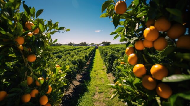 Orange garden