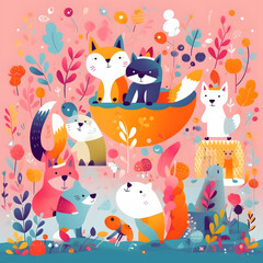 Fantastic Cute Animal Party