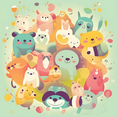 Fantastic Cute Animal Party