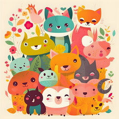 Fantastic Cute Animal Party