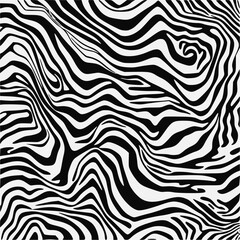 abstract background black and white zebra style