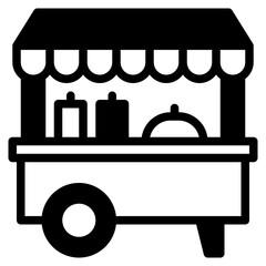 fast food street food icon