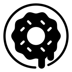 fast food donuts icon