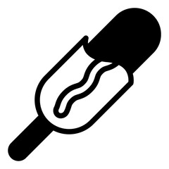 fast food corn dog icon