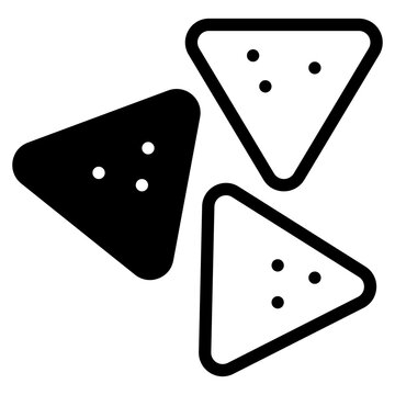 recommend clip art: fast food nachos snack icon